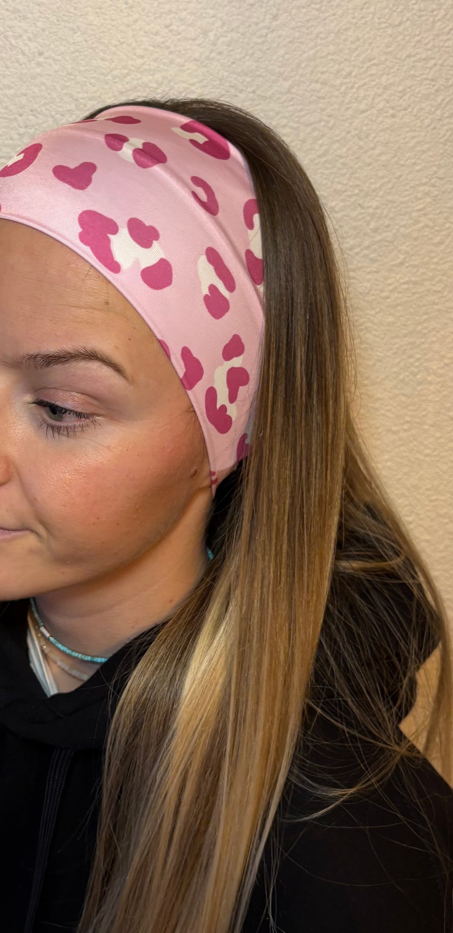 Bandeau sport léopard