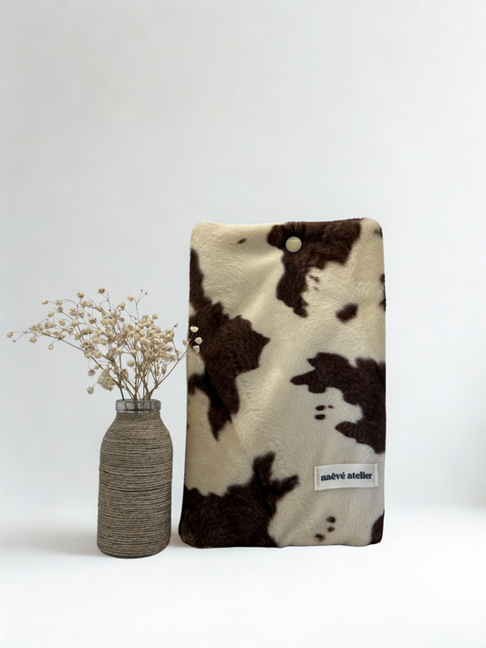 Housse livre vache