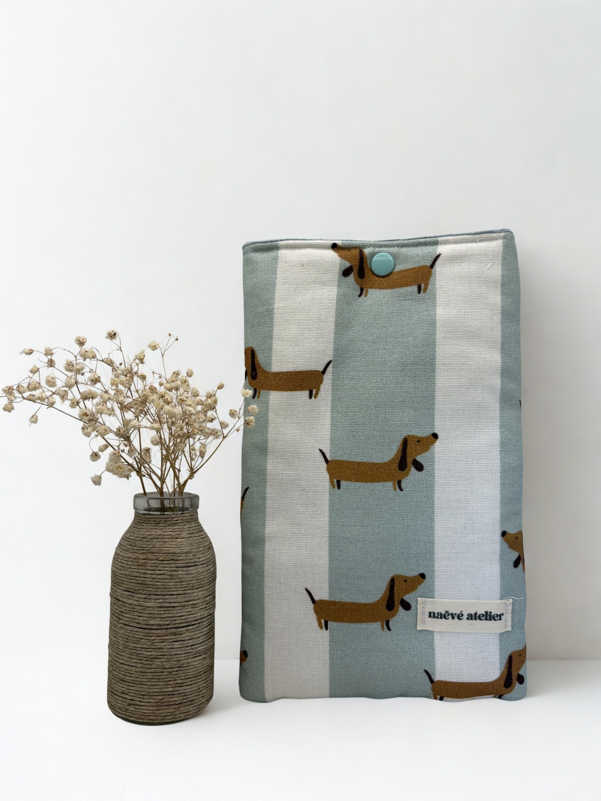 Housse livre teckel