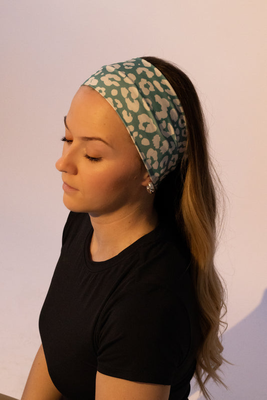 Bandeau sport léopard
