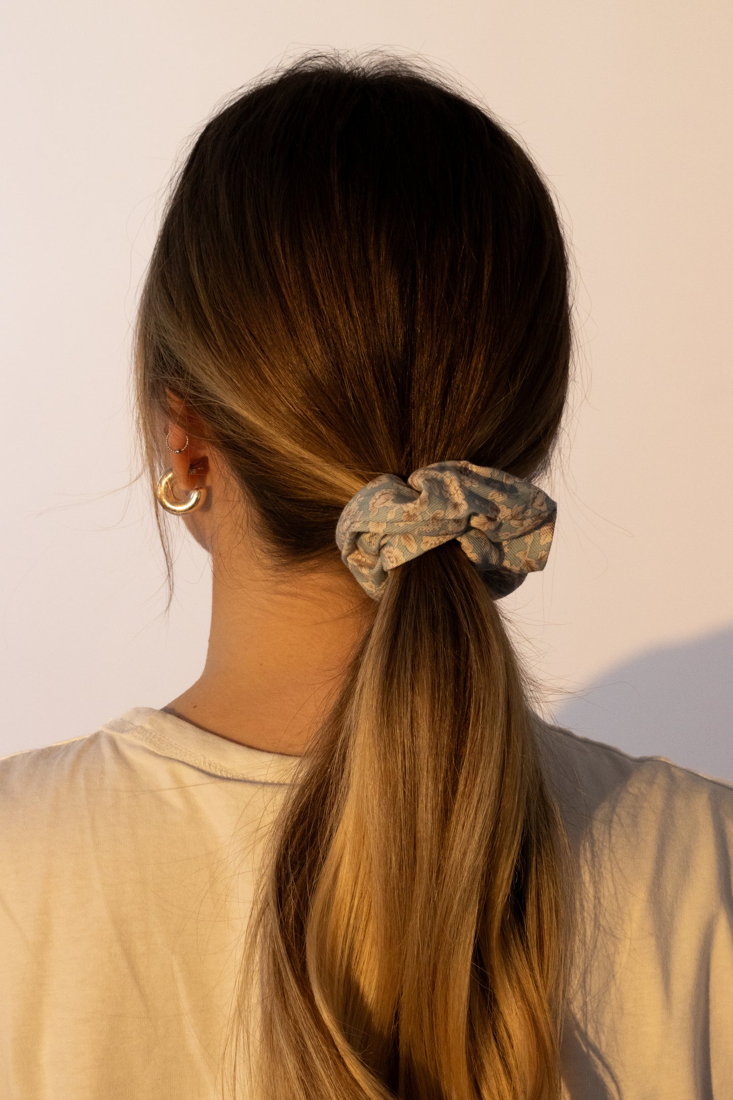 Chouchou bleu vintage