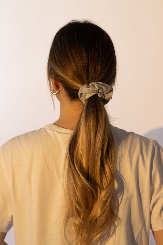 Chouchou bleu vintage